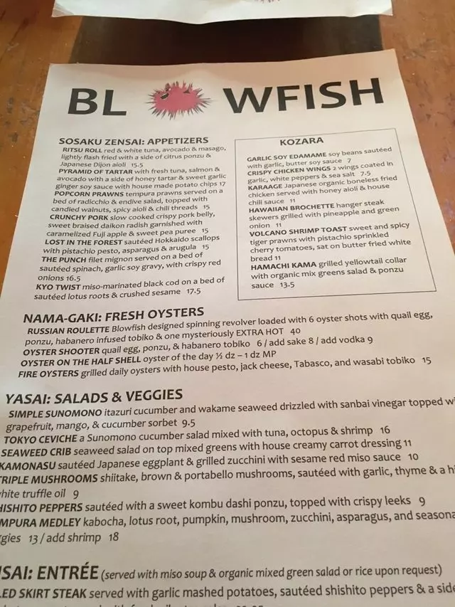 Blowfish Sushi