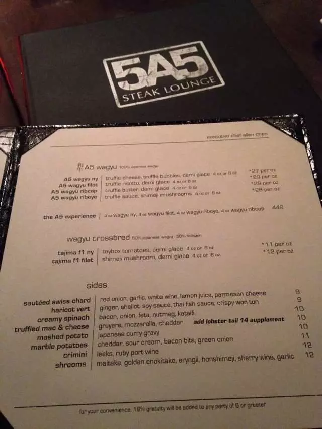 5A5 Steak Lounge