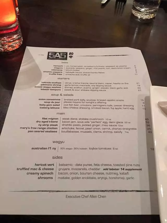 5A5 Steak Lounge
