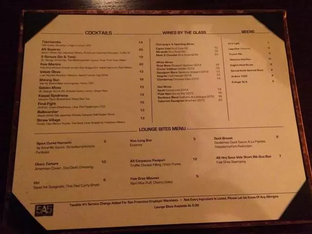 5A5 Steak Lounge