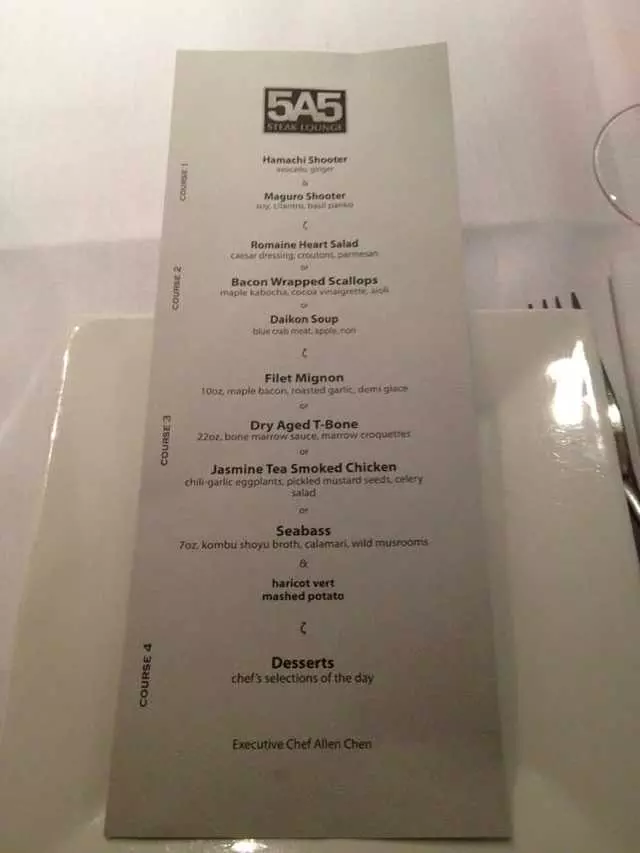 5A5 Steak Lounge