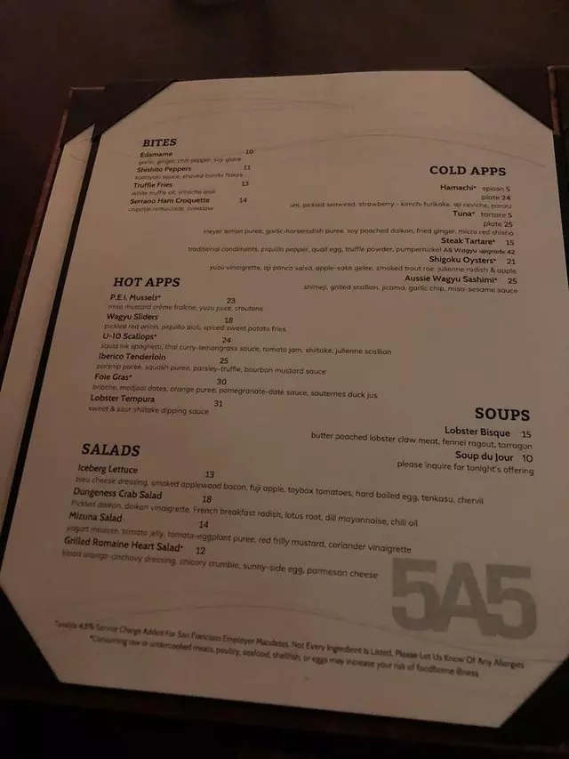 5A5 Steak Lounge