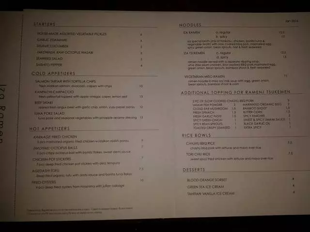 Iza Ramen Lower Haight