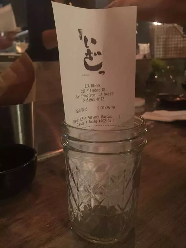 Iza Ramen Lower Haight