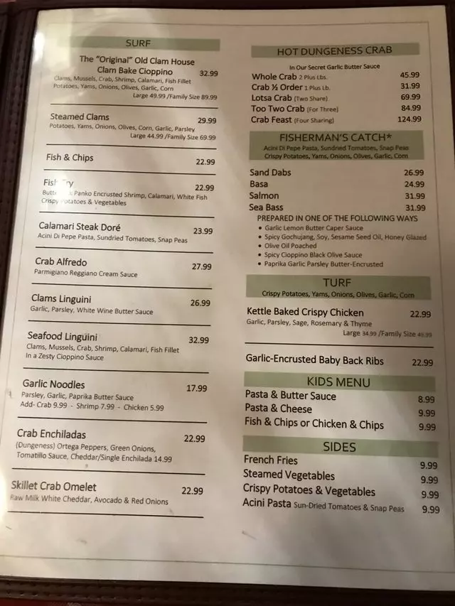 The Old Clam House
