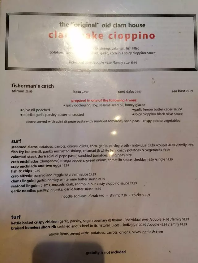 The Old Clam House