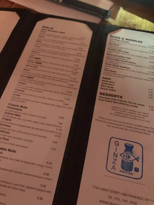 Ginza Sushi & Sake