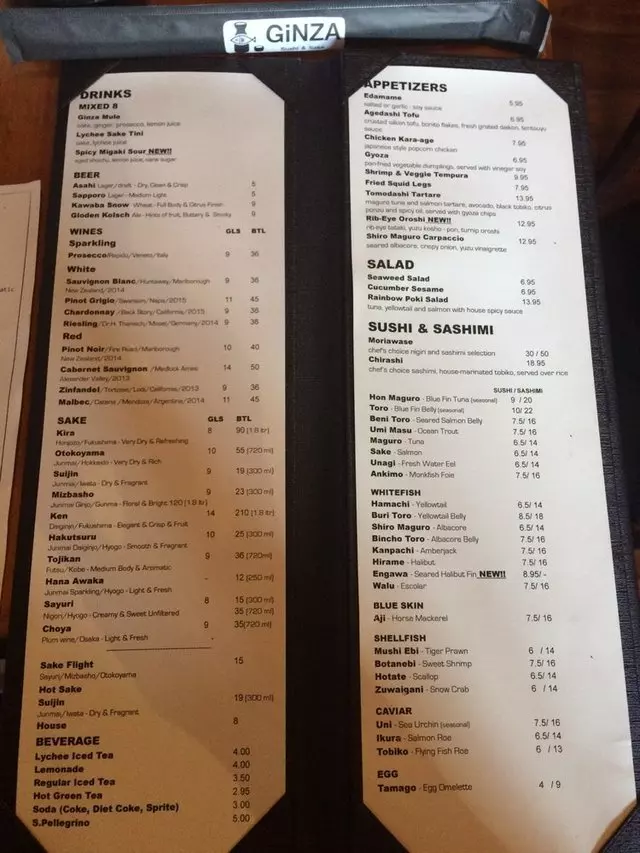 Ginza Sushi & Sake