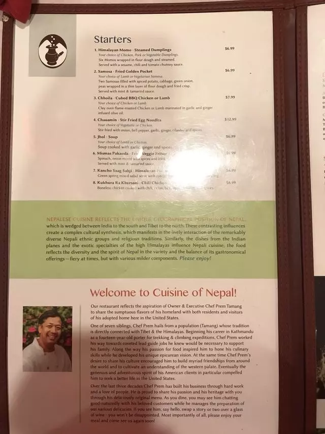 Cuisine of Nepal