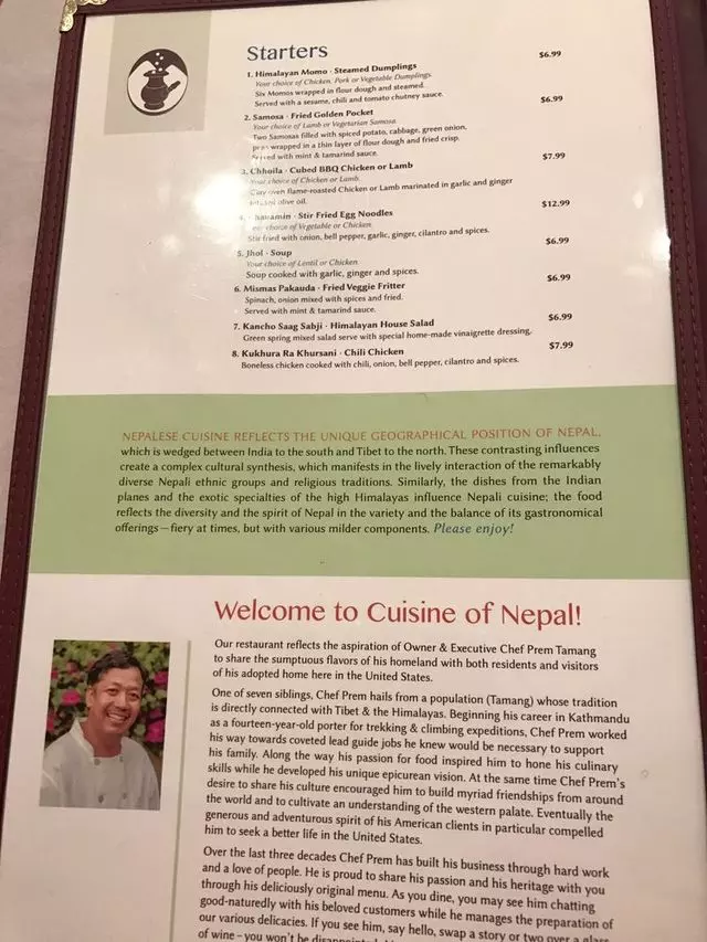 Cuisine of Nepal