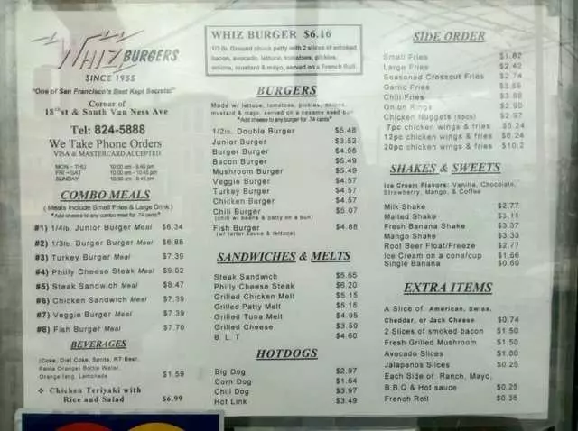 Whiz Burgers Drive-In