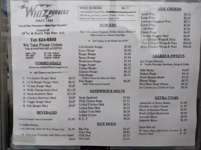 Whiz Burgers Drive-In
