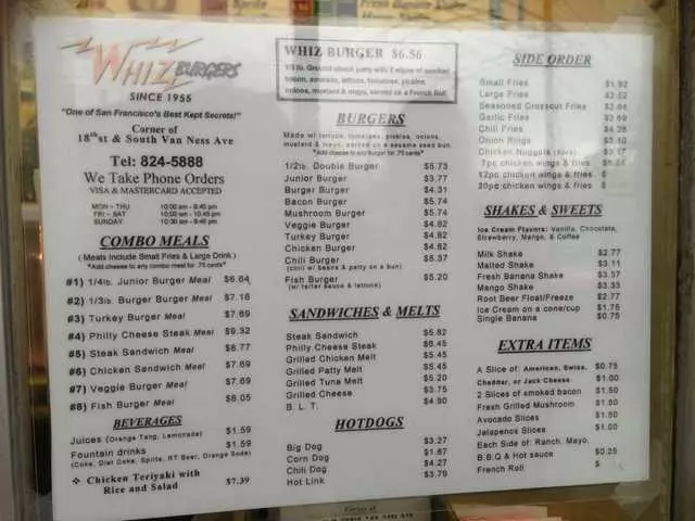 Whiz Burgers Drive-In