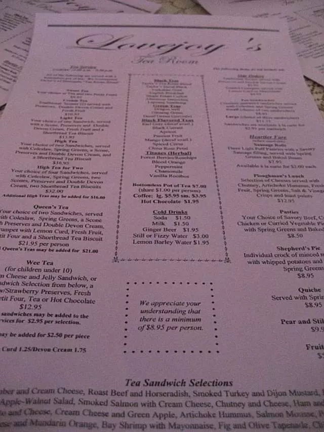 Lovejoy’s Tea Room