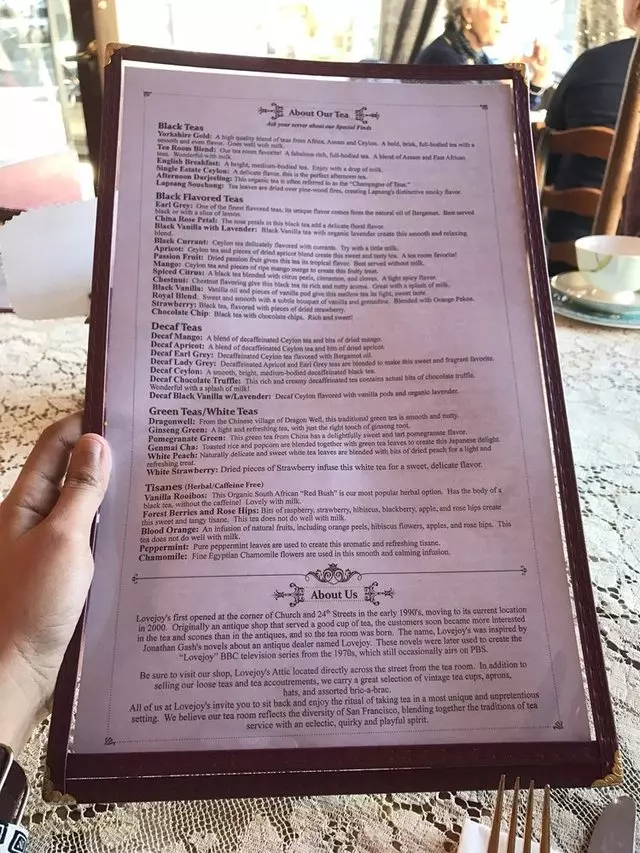 Lovejoy’s Tea Room