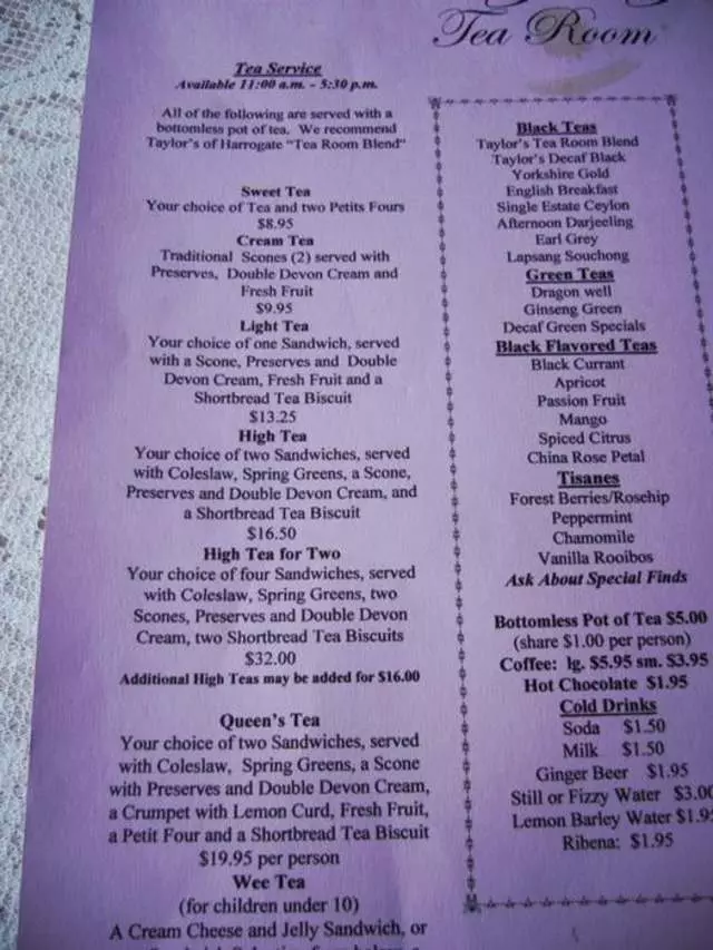 Lovejoy’s Tea Room