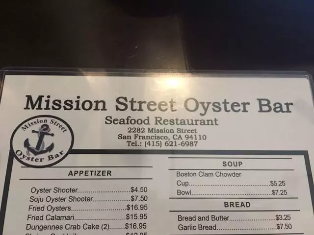 Mission Street Oyster Bar & Seafood Restaurant