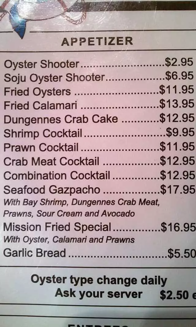 Mission Street Oyster Bar & Seafood Restaurant