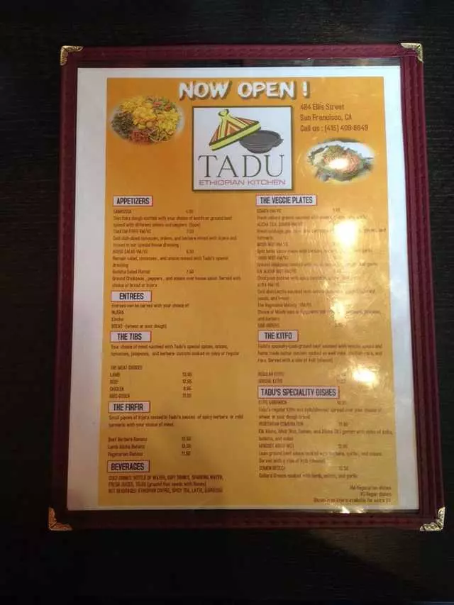 Tadu Ethiopian Kitchen