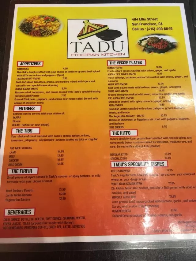 Tadu Ethiopian Kitchen