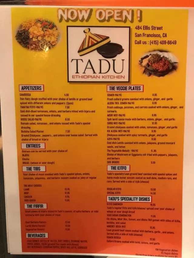 Tadu Ethiopian Kitchen