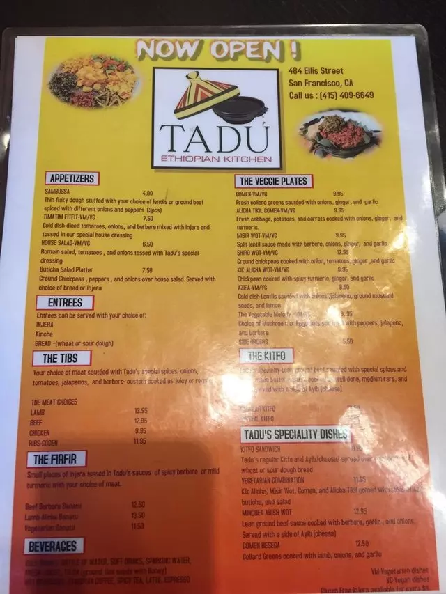 Tadu Ethiopian Kitchen