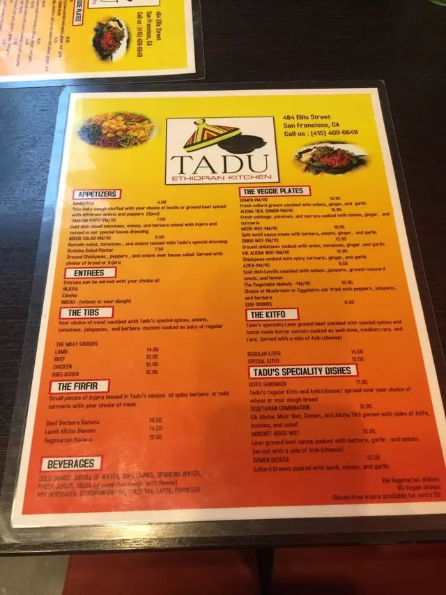Tadu Ethiopian Kitchen