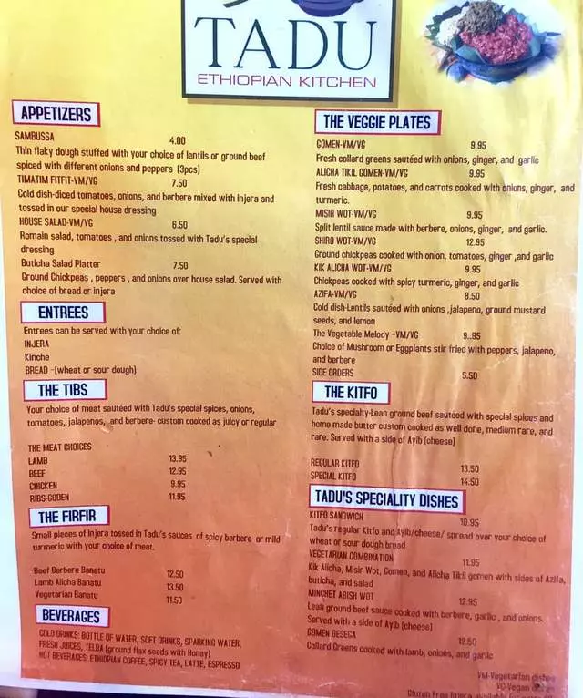 Tadu Ethiopian Kitchen