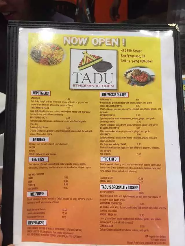 Tadu Ethiopian Kitchen