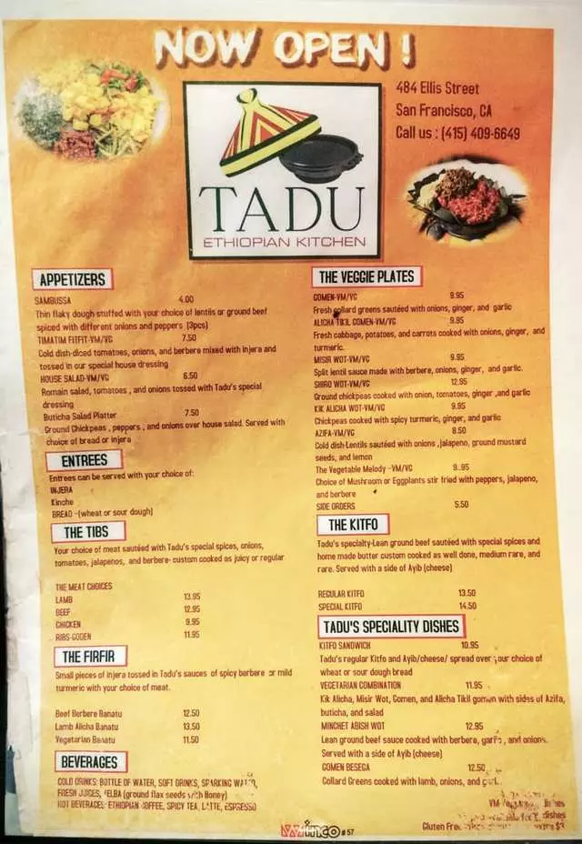 Tadu Ethiopian Kitchen