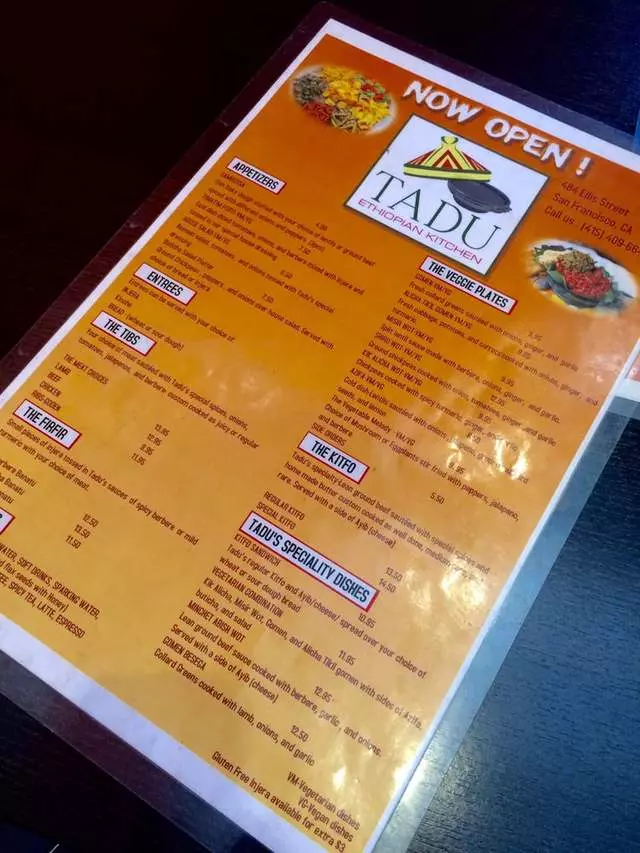 Tadu Ethiopian Kitchen