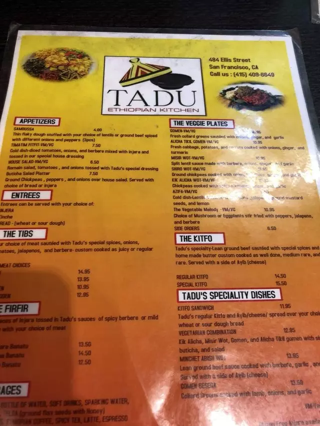 Tadu Ethiopian Kitchen