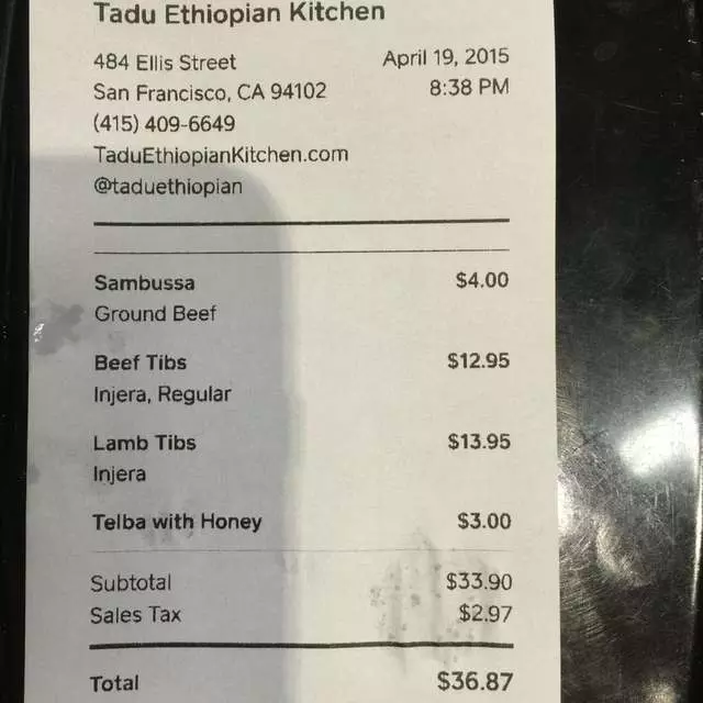 Tadu Ethiopian Kitchen