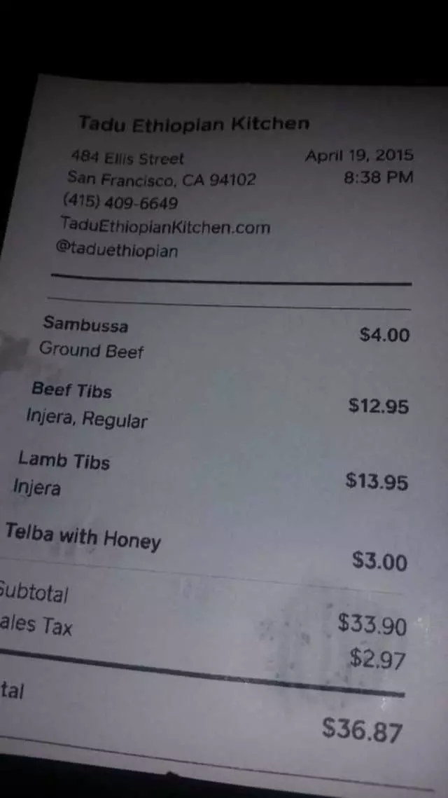 Tadu Ethiopian Kitchen