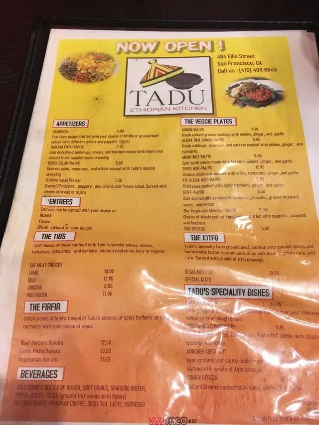 Tadu Ethiopian Kitchen