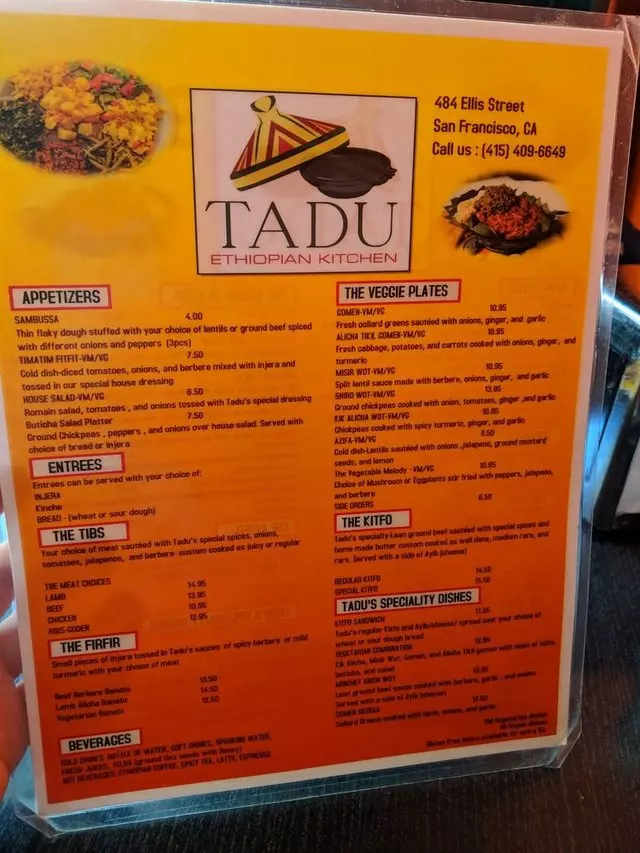 Tadu Ethiopian Kitchen