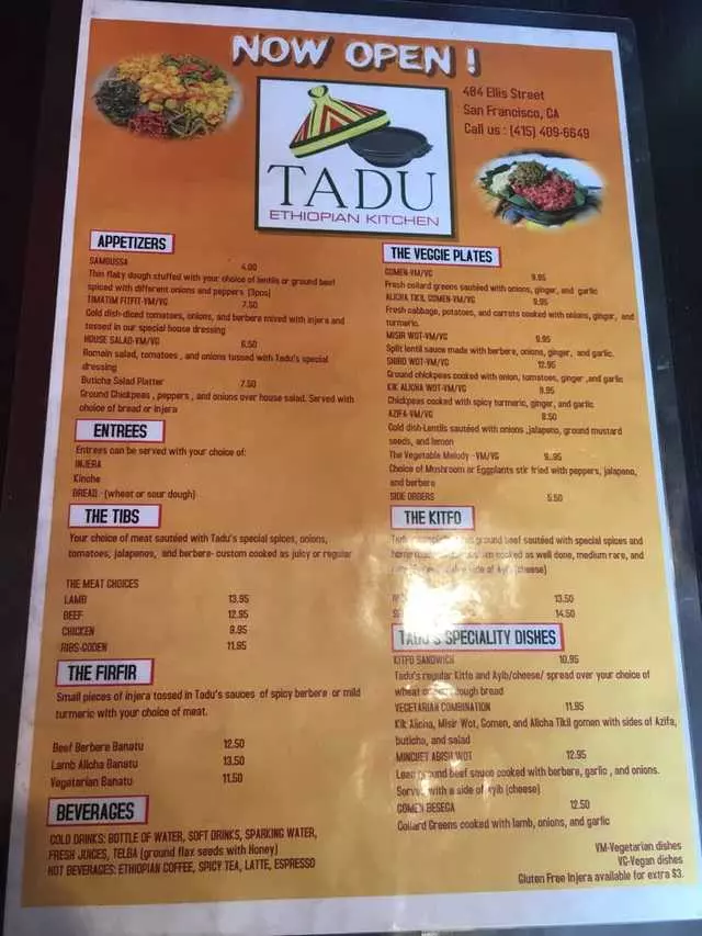 Tadu Ethiopian Kitchen