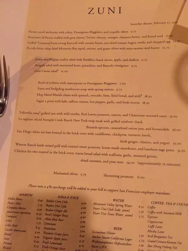 Zuni Café