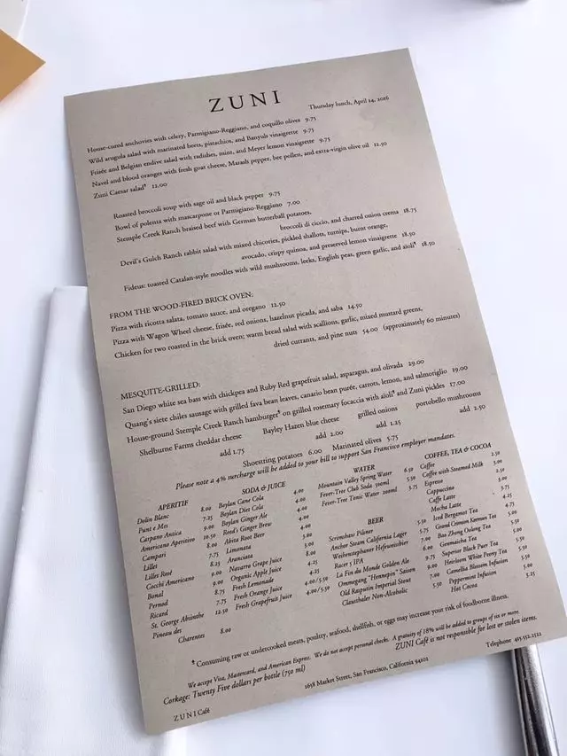 Zuni Café