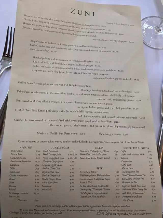 Zuni Café