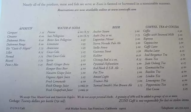 Zuni Café