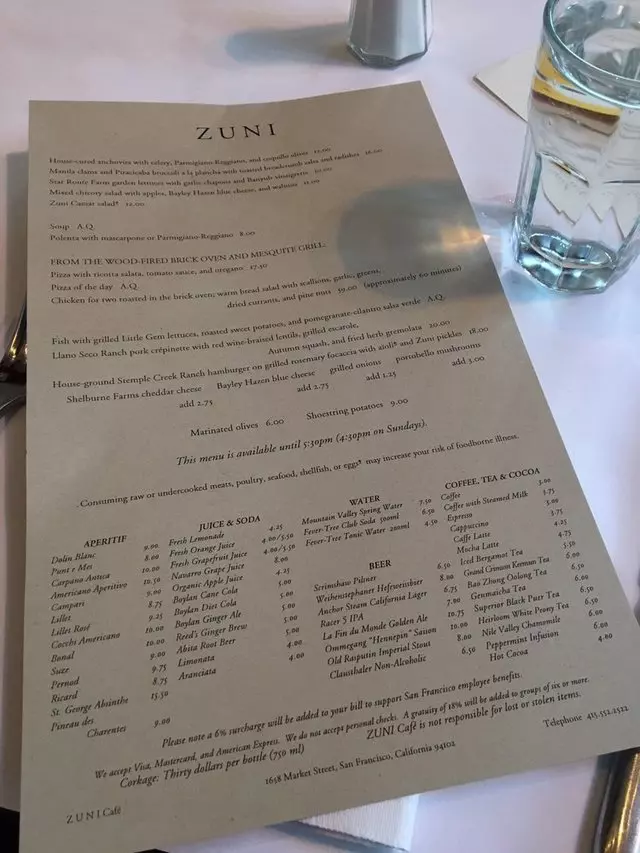 Zuni Café