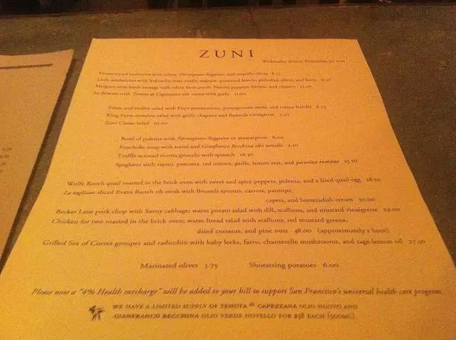 Zuni Café