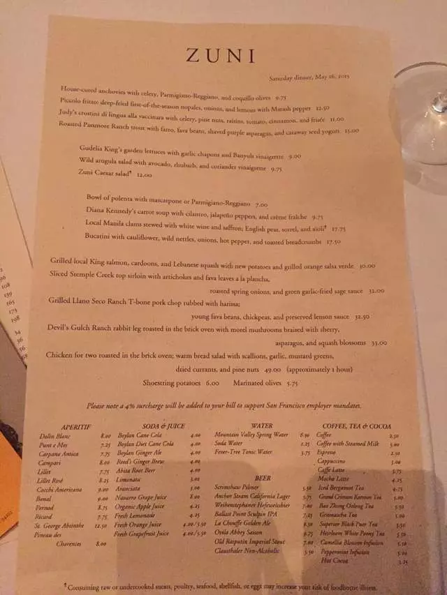 Zuni Café