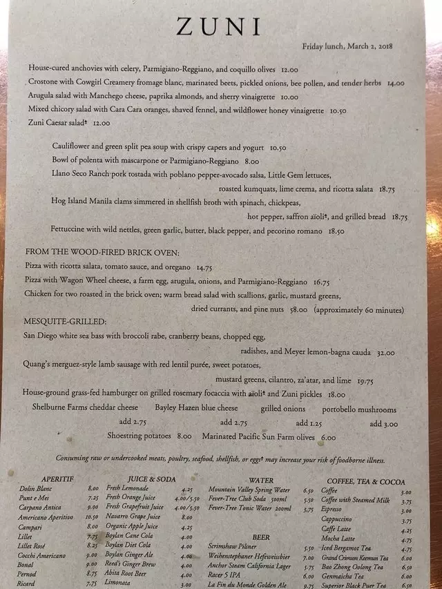 Zuni Café