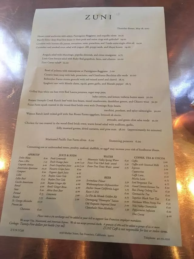 Zuni Café