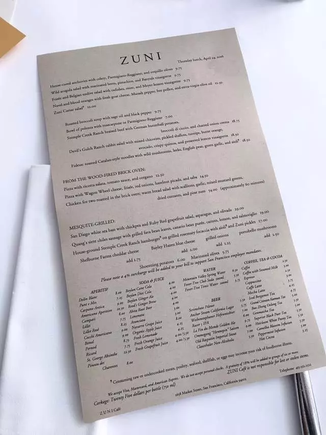 Zuni Café