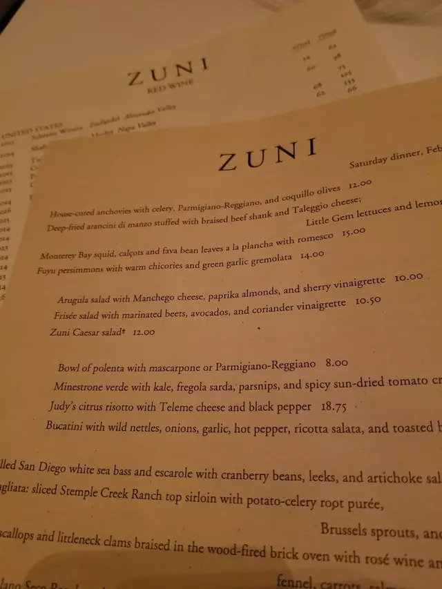 Zuni Café