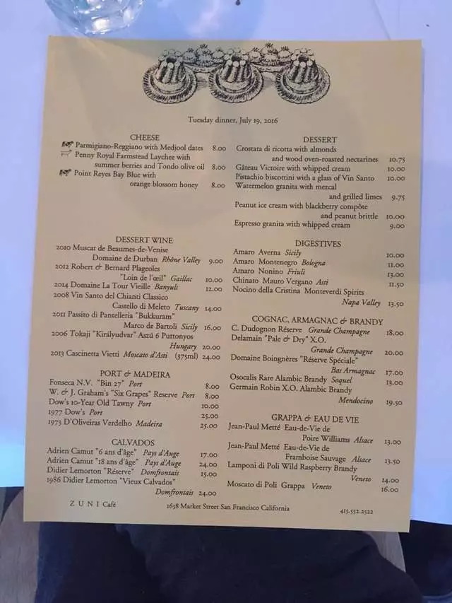 Zuni Café