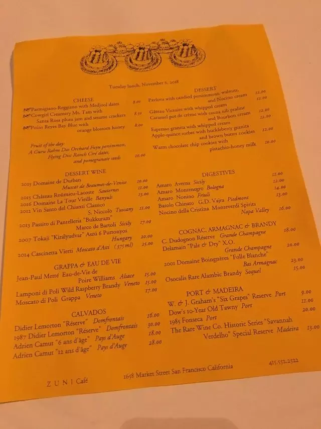 Zuni Café